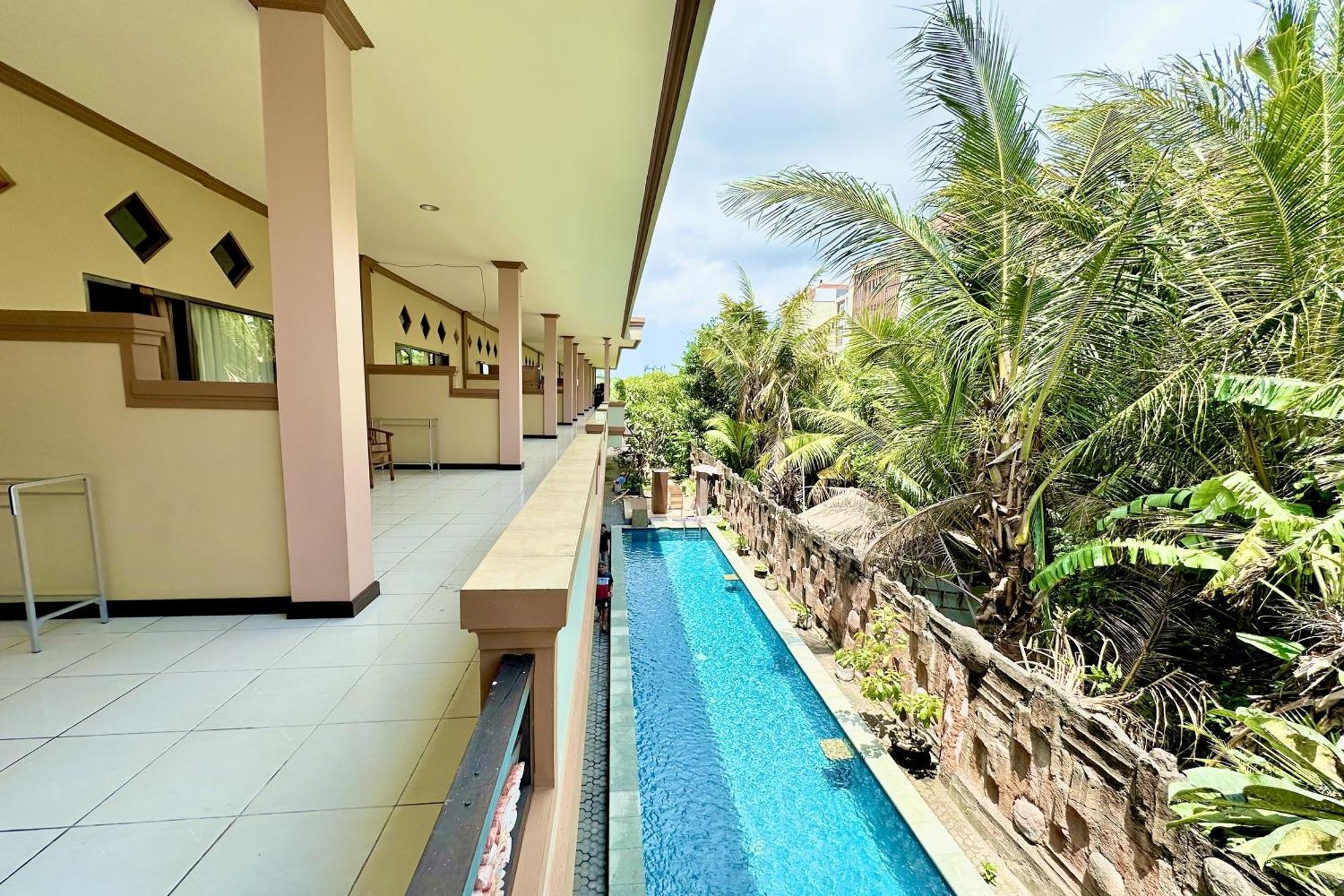 Taxa Raya Guest House Legian Exteriör bild